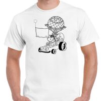 T-shirt Gildan Hammer adulte, manches courtes, 100% coton épais et doux, 203 g/m², tailles S au 5XL. Vignette