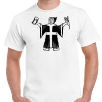 T-shirt Gildan Hammer adulte, manches courtes, 100% coton épais et doux, 203 g/m², tailles S au 5XL. Vignette