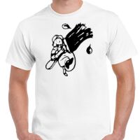 T-shirt Gildan Hammer adulte, manches courtes, 100% coton épais et doux, 203 g/m², tailles S au 5XL. Vignette