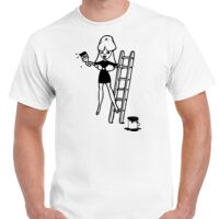 T-shirt Gildan Hammer adulte, manches courtes, 100% coton épais et doux, 203 g/m², tailles S au 5XL. Vignette