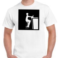 T-shirt Gildan Hammer adulte, manches courtes, 100% coton épais et doux, 203 g/m², tailles S au 5XL. Vignette