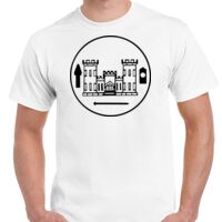 T-shirt Gildan Hammer adulte, manches courtes, 100% coton épais et doux, 203 g/m², tailles S au 5XL. Vignette