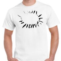 T-shirt Gildan Hammer adulte, manches courtes, 100% coton épais et doux, 203 g/m², tailles S au 5XL. Vignette