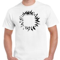 T-shirt Gildan Hammer adulte, manches courtes, 100% coton épais et doux, 203 g/m², tailles S au 5XL. Vignette