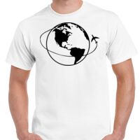 T-shirt Gildan Hammer adulte, manches courtes, 100% coton épais et doux, 203 g/m², tailles S au 5XL. Vignette