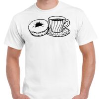 T-shirt Gildan Hammer adulte, manches courtes, 100% coton épais et doux, 203 g/m², tailles S au 5XL. Vignette