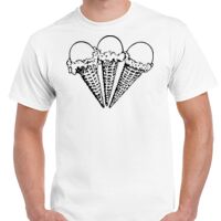 T-shirt Gildan Hammer adulte, manches courtes, 100% coton épais et doux, 203 g/m², tailles S au 5XL. Vignette