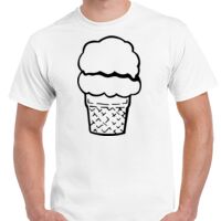 T-shirt Gildan Hammer adulte, manches courtes, 100% coton épais et doux, 203 g/m², tailles S au 5XL. Vignette