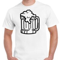 T-shirt Gildan Hammer adulte, manches courtes, 100% coton épais et doux, 203 g/m², tailles S au 5XL. Vignette