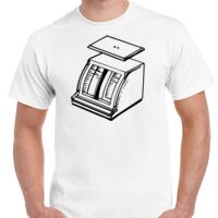 T-shirt Gildan Hammer adulte, manches courtes, 100% coton épais et doux, 203 g/m², tailles S au 5XL. Vignette