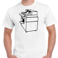 T-shirt Gildan Hammer adulte, manches courtes, 100% coton épais et doux, 203 g/m², tailles S au 5XL. Vignette