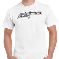 T-shirt Gildan Hammer adulte, manches courtes, 100% coton épais et doux, 203 g/m², tailles S au 5XL. Vignette