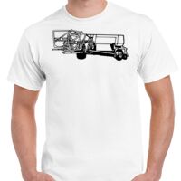 T-shirt Gildan Hammer adulte, manches courtes, 100% coton épais et doux, 203 g/m², tailles S au 5XL. Vignette