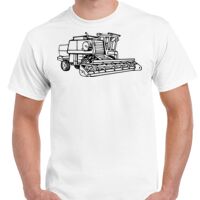 T-shirt Gildan Hammer adulte, manches courtes, 100% coton épais et doux, 203 g/m², tailles S au 5XL. Vignette