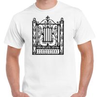 T-shirt Gildan Hammer adulte, manches courtes, 100% coton épais et doux, 203 g/m², tailles S au 5XL. Vignette