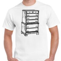 T-shirt Gildan Hammer adulte, manches courtes, 100% coton épais et doux, 203 g/m², tailles S au 5XL. Vignette