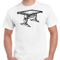 T-shirt Gildan Hammer adulte, manches courtes, 100% coton épais et doux, 203 g/m², tailles S au 5XL. Vignette