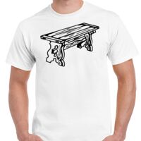 T-shirt Gildan Hammer adulte, manches courtes, 100% coton épais et doux, 203 g/m², tailles S au 5XL. Vignette