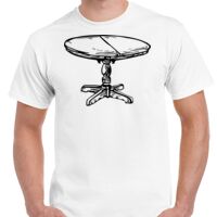 T-shirt Gildan Hammer adulte, manches courtes, 100% coton épais et doux, 203 g/m², tailles S au 5XL. Vignette