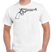 T-shirt Gildan Hammer adulte, manches courtes, 100% coton épais et doux, 203 g/m², tailles S au 5XL. Vignette