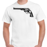 T-shirt Gildan Hammer adulte, manches courtes, 100% coton épais et doux, 203 g/m², tailles S au 5XL. Vignette