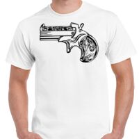 T-shirt Gildan Hammer adulte, manches courtes, 100% coton épais et doux, 203 g/m², tailles S au 5XL. Vignette