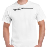 T-shirt Gildan Hammer adulte, manches courtes, 100% coton épais et doux, 203 g/m², tailles S au 5XL. Vignette