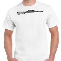 T-shirt Gildan Hammer adulte, manches courtes, 100% coton épais et doux, 203 g/m², tailles S au 5XL. Vignette