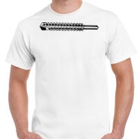 T-shirt Gildan Hammer adulte, manches courtes, 100% coton épais et doux, 203 g/m², tailles S au 5XL. Vignette