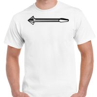 T-shirt Gildan Hammer adulte, manches courtes, 100% coton épais et doux, 203 g/m², tailles S au 5XL. Vignette