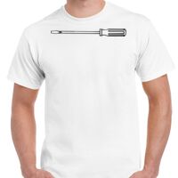 T-shirt Gildan Hammer adulte, manches courtes, 100% coton épais et doux, 203 g/m², tailles S au 5XL. Vignette