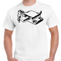 T-shirt Gildan Hammer adulte, manches courtes, 100% coton épais et doux, 203 g/m², tailles S au 5XL. Vignette