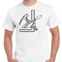 T-shirt Gildan Hammer adulte, manches courtes, 100% coton épais et doux, 203 g/m², tailles S au 5XL. Vignette