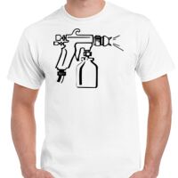 T-shirt Gildan Hammer adulte, manches courtes, 100% coton épais et doux, 203 g/m², tailles S au 5XL. Vignette