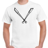 T-shirt Gildan Hammer adulte, manches courtes, 100% coton épais et doux, 203 g/m², tailles S au 5XL. Vignette