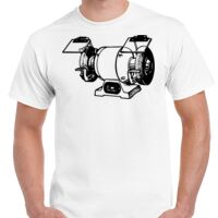 T-shirt Gildan Hammer adulte, manches courtes, 100% coton épais et doux, 203 g/m², tailles S au 5XL. Vignette