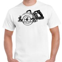 T-shirt Gildan Hammer adulte, manches courtes, 100% coton épais et doux, 203 g/m², tailles S au 5XL. Vignette