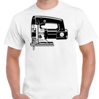 T-shirt Gildan Hammer adulte, manches courtes, 100% coton épais et doux, 203 g/m², tailles S au 5XL. Vignette