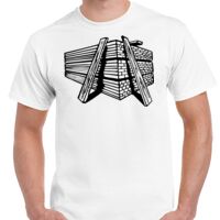 T-shirt Gildan Hammer adulte, manches courtes, 100% coton épais et doux, 203 g/m², tailles S au 5XL. Vignette