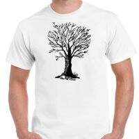 T-shirt Gildan Hammer adulte, manches courtes, 100% coton épais et doux, 203 g/m², tailles S au 5XL. Vignette