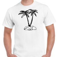 T-shirt Gildan Hammer adulte, manches courtes, 100% coton épais et doux, 203 g/m², tailles S au 5XL. Vignette