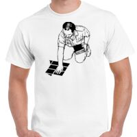 T-shirt Gildan Hammer adulte, manches courtes, 100% coton épais et doux, 203 g/m², tailles S au 5XL. Vignette