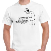 T-shirt Gildan Hammer adulte, manches courtes, 100% coton épais et doux, 203 g/m², tailles S au 5XL. Vignette