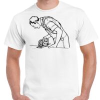 T-shirt Gildan Hammer adulte, manches courtes, 100% coton épais et doux, 203 g/m², tailles S au 5XL. Vignette