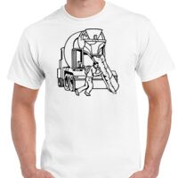 T-shirt Gildan Hammer adulte, manches courtes, 100% coton épais et doux, 203 g/m², tailles S au 5XL. Vignette