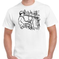 T-shirt Gildan Hammer adulte, manches courtes, 100% coton épais et doux, 203 g/m², tailles S au 5XL. Vignette