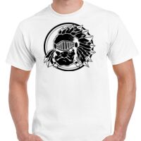 T-shirt Gildan Hammer adulte, manches courtes, 100% coton épais et doux, 203 g/m², tailles S au 5XL. Vignette