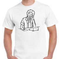 T-shirt Gildan Hammer adulte, manches courtes, 100% coton épais et doux, 203 g/m², tailles S au 5XL. Vignette