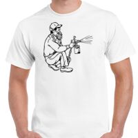 T-shirt Gildan Hammer adulte, manches courtes, 100% coton épais et doux, 203 g/m², tailles S au 5XL. Vignette