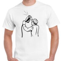 T-shirt Gildan Hammer adulte, manches courtes, 100% coton épais et doux, 203 g/m², tailles S au 5XL. Vignette